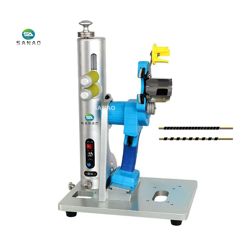 SA-SF20-C Automatic feeding Desktop battery wire taping machine for long wire