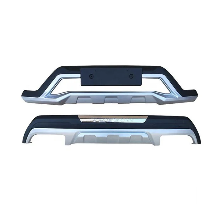 Front and Rear Bumper Guards For Hyundai Tucson 2015-2018 Auto Accessories