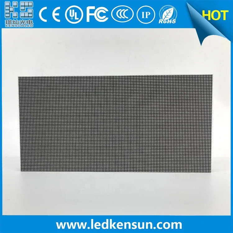 High brightness 5000nit 128*64 pixels indoor full color rear service window advertising 320*160mm P2.5 led display module