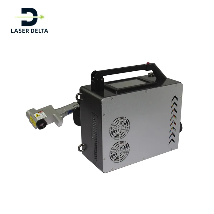 50w 100w Backpack Handheld Pulsed Laser Cleaning Machine for Rust Paint Oil Removal Portable Laser Cleaner