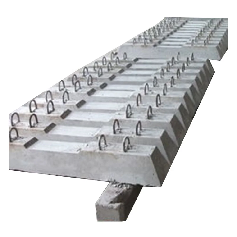 High Quality Concrete Sleepers / Rail Steel Used For Railway