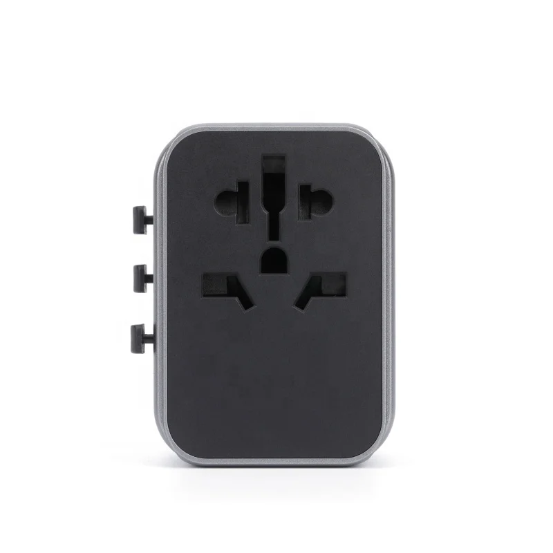 NEW!!! International Travel Adaptor EU AUS UK US Plug Socket Universal Fast Charger Global Travel Adapter With 4 Port USB