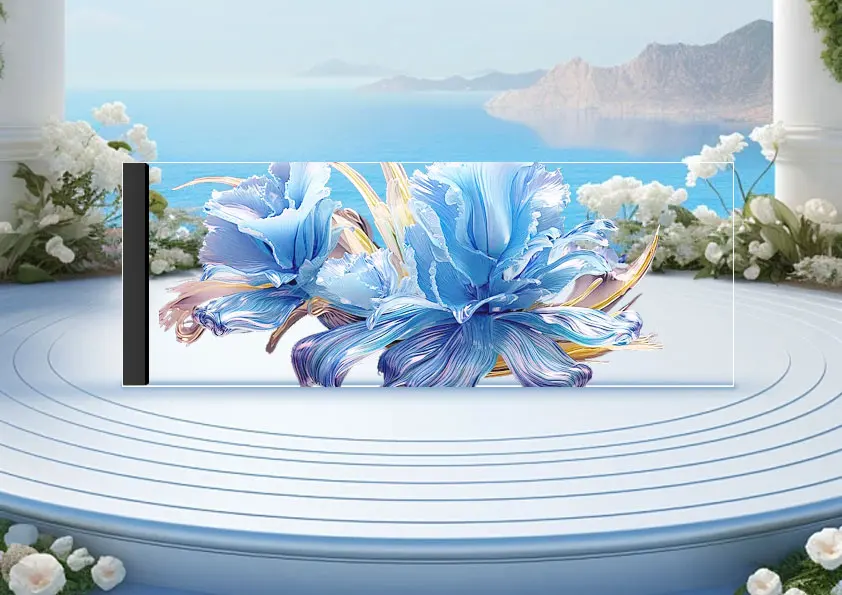Hd-Transparent P15 Wide Angle of View Micro-Led Rollable SMD Flexible Transparent Led Film Screen