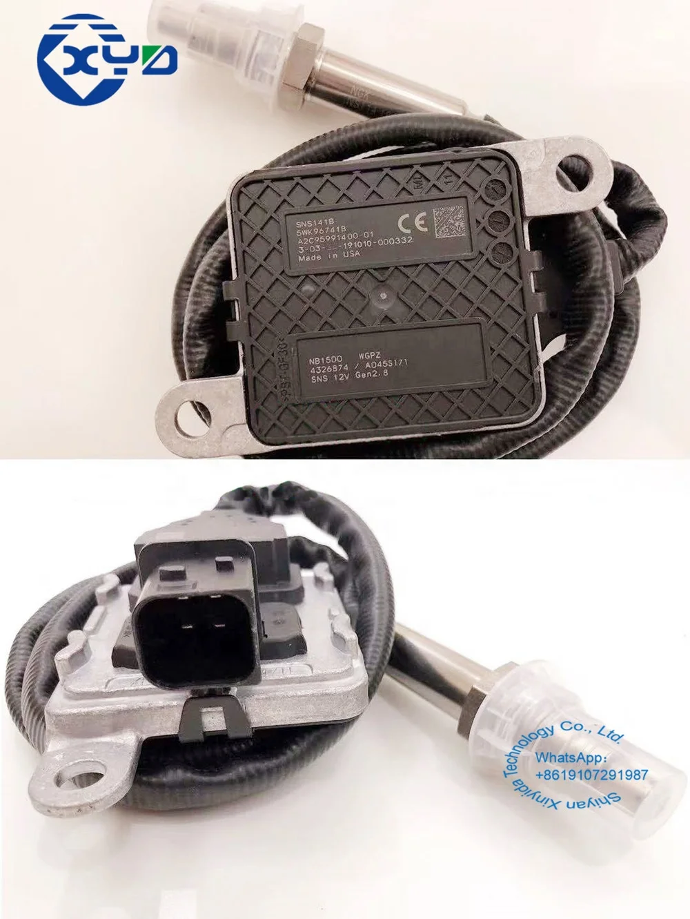 XINYIDA wholesale 5WK96741B 4326874 A045S171 A2C9599140001 12V nitrogen oxygen sensor 5WK9 6741B