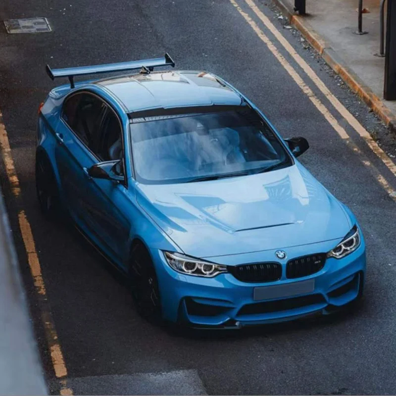 GTS Carbon Fiber Modified Rear Spoiler Tail Wing For BMW M3 M4 3 Series F30 F31 F32 F36 F80 2012 2013 2014 2015 2016 2017 2018