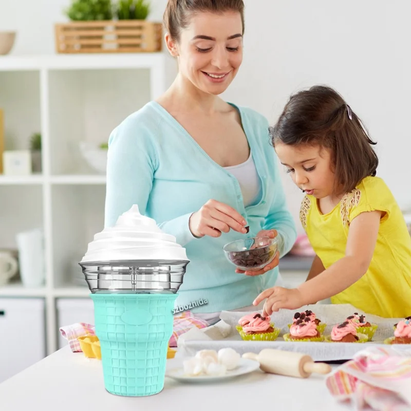 homemade professional portable frozen fruit ice cream machine maker
