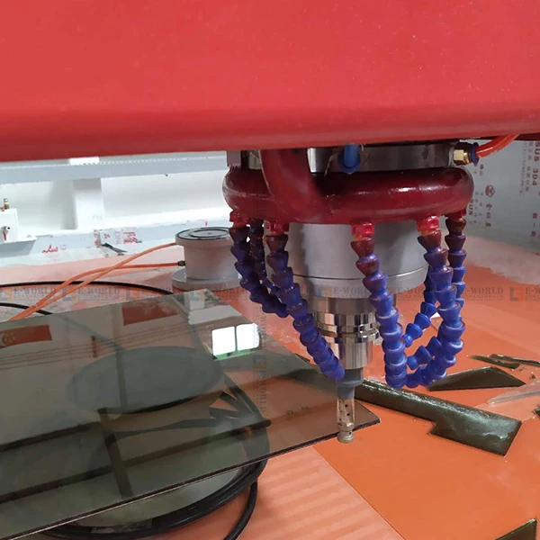 Cnc Automatic Glass Machining Processing Center For Grinding Polishing Drilling