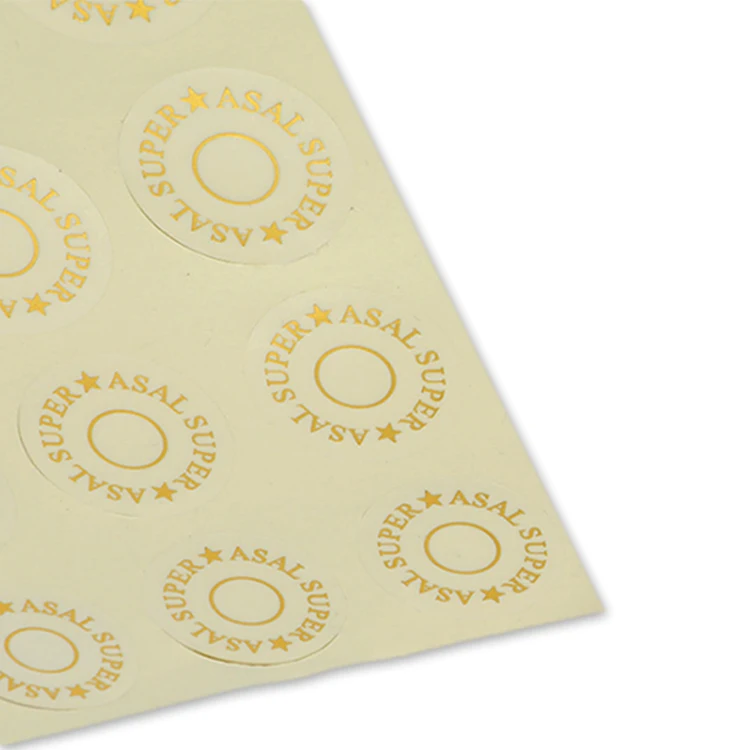 Packaging Label Stickers, Custom Waterproof Sticky PVC Transparent Clear Labels with Printing Logo