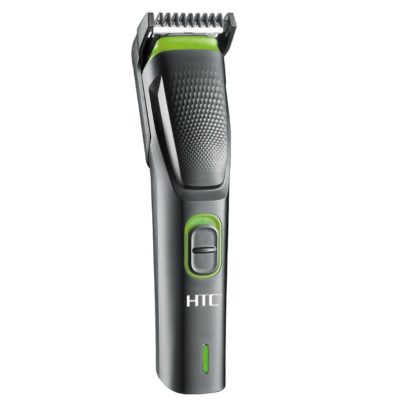 HTC USB Cordless Hair Clipper Trimmer Beard Trimmer Plastic Electric Hair Clipper Professional Haircut Grooming Hair Cutting