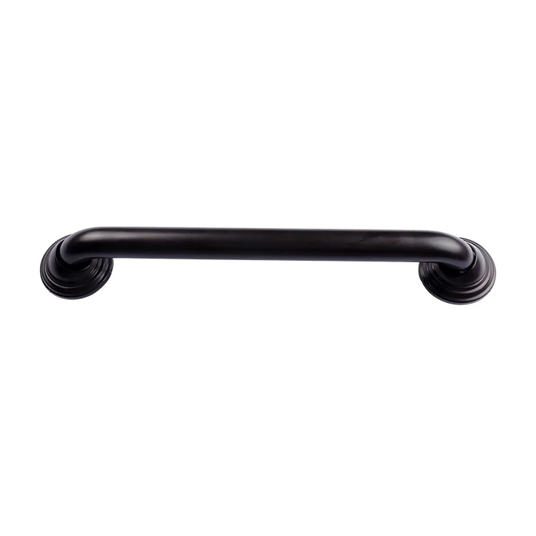 Custom High-quality Straight Bathroom Anti Slip Black Shower Bathroom Safety Assist Grab Bar