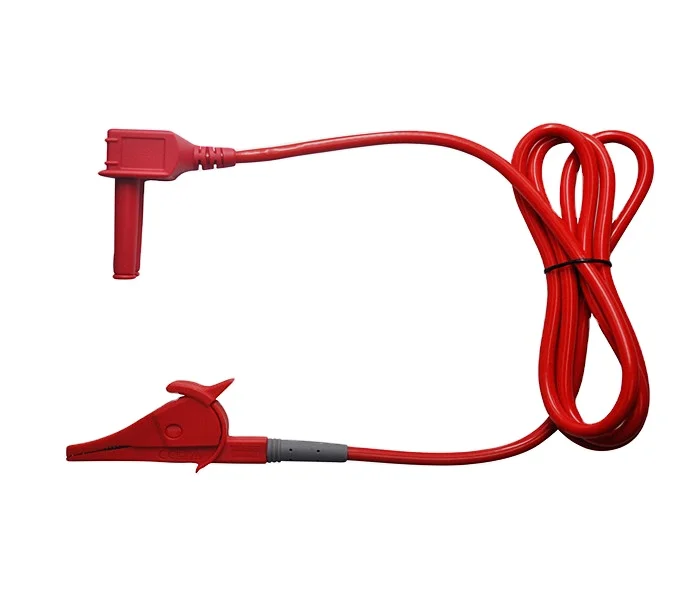 BC5520310 4mm Banana Plug to  Alligator Clip Pure Copper Flexible Electrical Test Cable