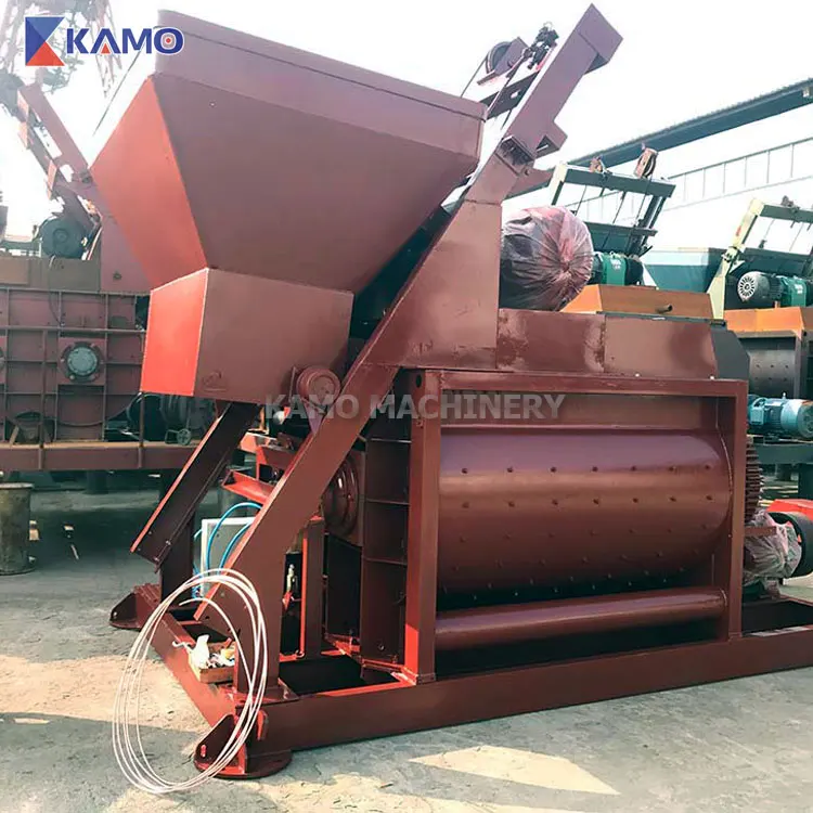Недорогая бетоносмесительная установка Ready Mix HZS50 50 м 3 ч с высокой точностью