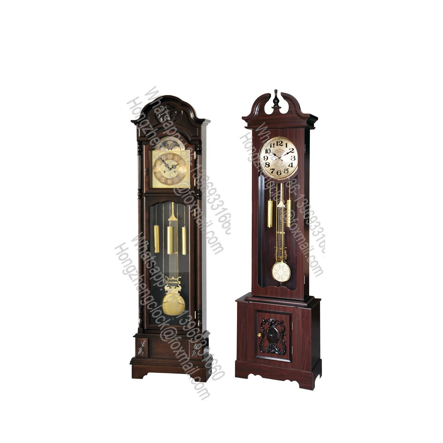 Grandfather clock Timeless elegance begins with the distinctive Princeton wooden grandfather clock