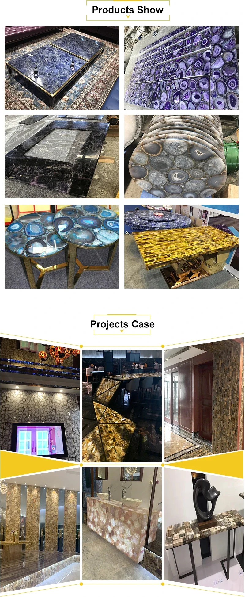 Blue Agate for Wall Panel Table Top Furniture Dining Table Tops agate gemstone