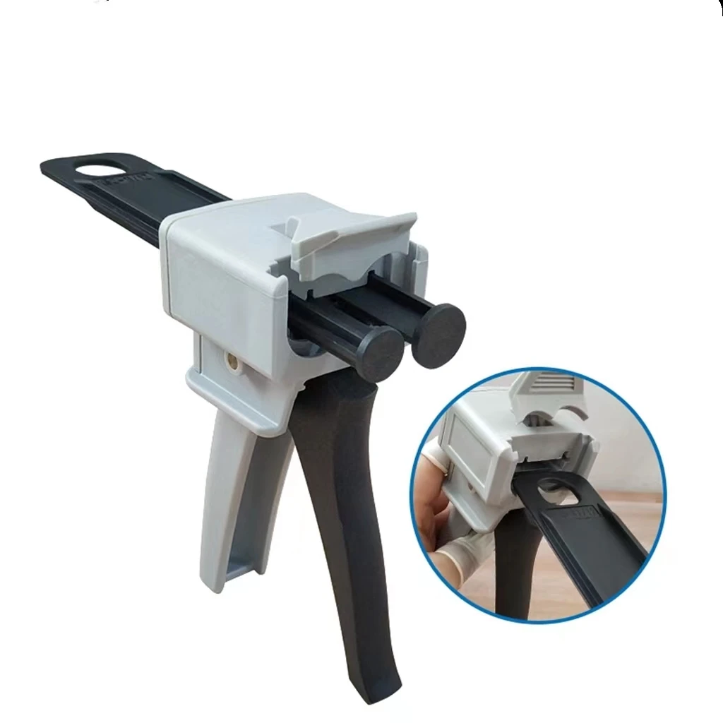 50ml Dental Impression Material Dispenser  50ml manual resin Applicator caulking gun