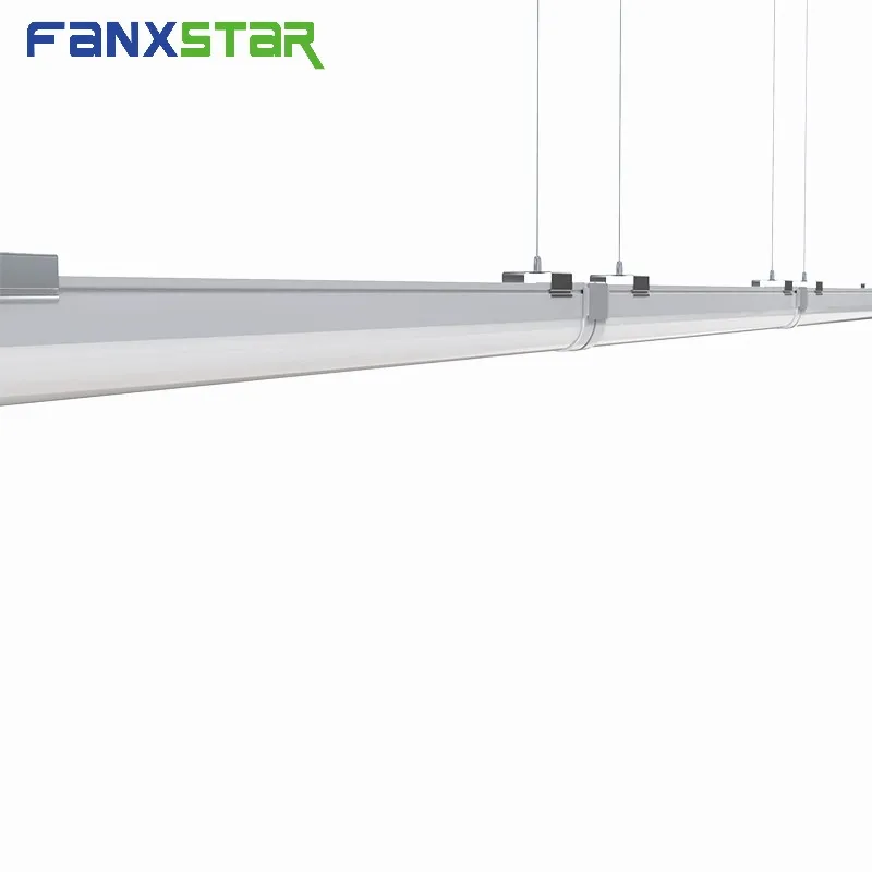 Cheap price 5.8G Microwave sensor LED Water Proof Batten Continuous Link Lamp linear light battens vapor tight 4FT 36W