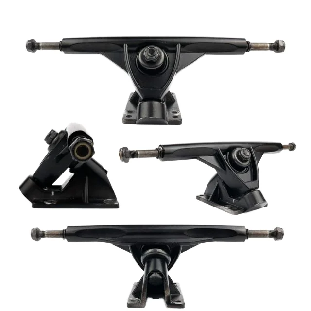 OEM Wholesale Longboard Skateboard Parts Surfboard Bracket Trucks Wheels and Bearings