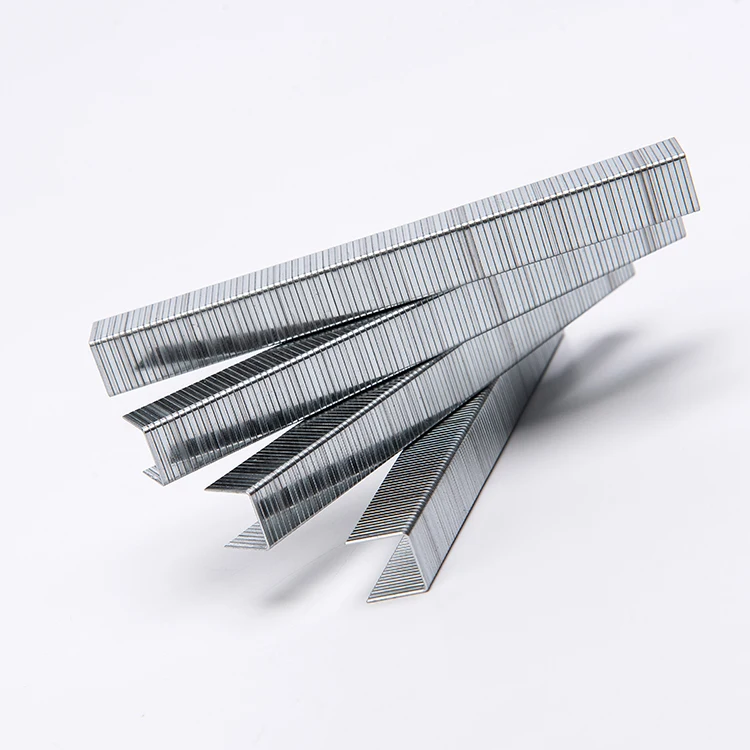 Low Price Galvanized Wire 12.8MM U-Type Staple Sofa Furniture Staple 80 Series Staples for furniture