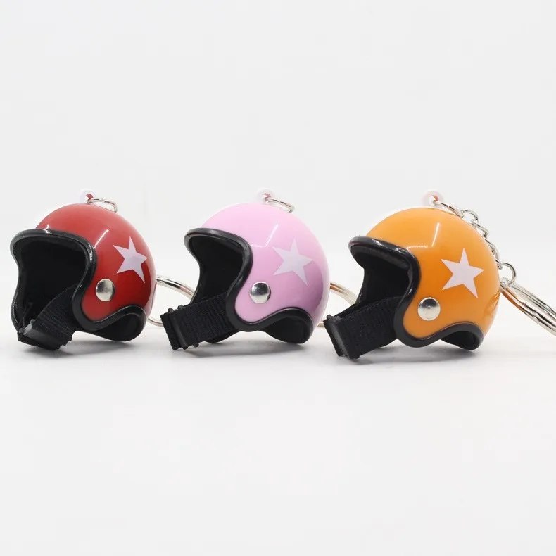 ANTMAX Multi-colors Lightweight Mini ABS Sports Helmet Key Ring for Bikes Scooters Motor Bikes Bicycles Cars