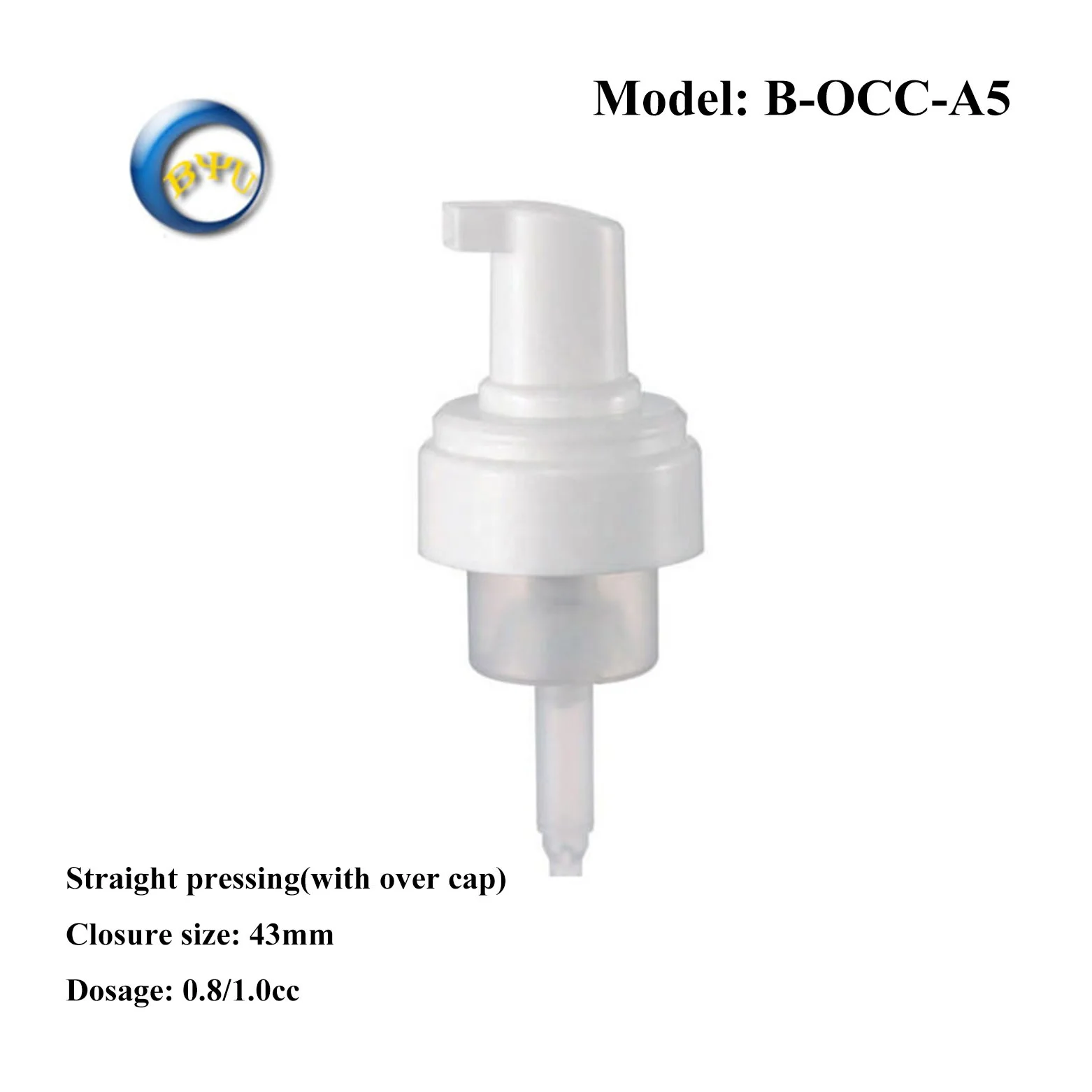 factory manufacture 30 410 40 410 43 410 closure cosmetic liquid lotion soap dispenser foam pump by BYU