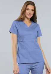 Custom 4 way stretch spandex stacked pants nurses hospital uniforms nursing scrubs suit uniforms  women scrub sets uniform