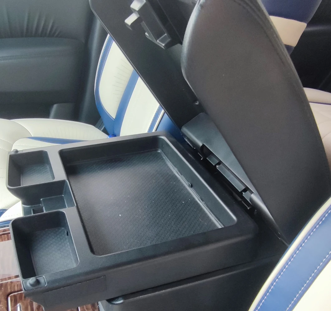 Car Accessories Interior For Infiniti QX80 Center Console second Generation Armrest Box Removable Storage Box