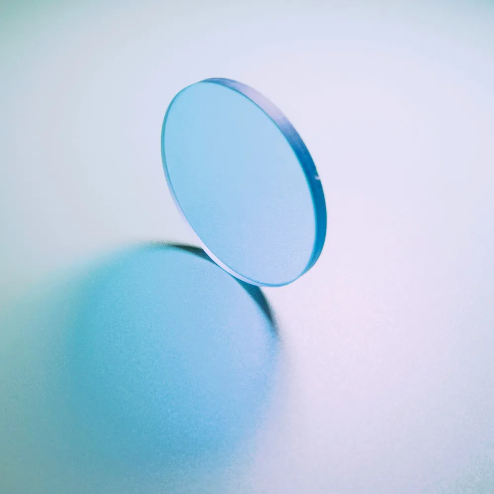 China Manufacture Customized Optical Heat Absorption Glass GRB1 KG1 GRB3 KG3 Filter For Shadowless Lamp