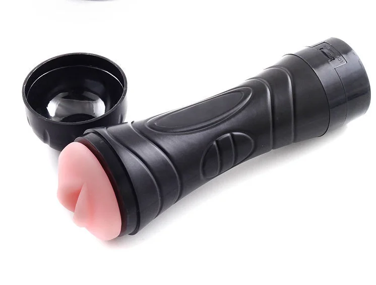 Man Masturbating Sex toys 3D Pussy Vibrating Electric Male Masturbator Vagina