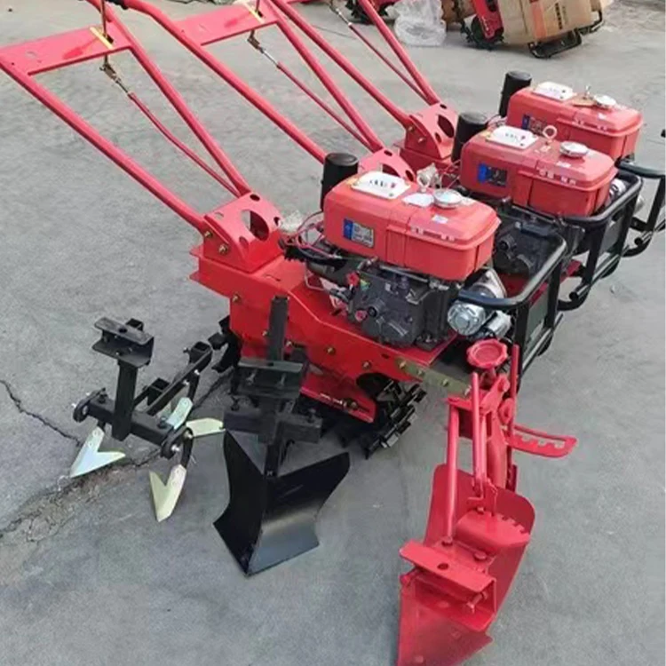 Mini tractor diesel power rice Tiller Cultivator tiller plowing machine / Agricultural Rotary Tiller/plough machine