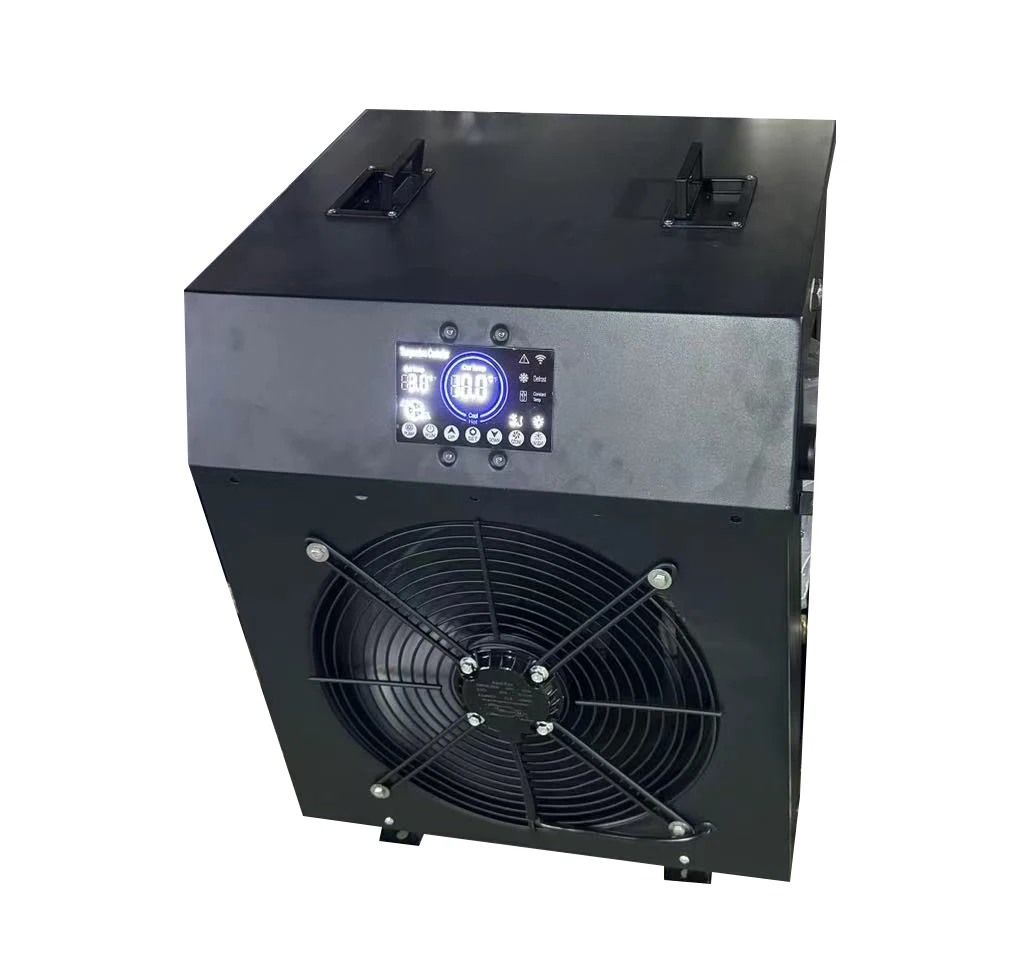 2024 Factory Price Cooling Machine 1/3hp 1/2hp Small Cold Plunge Ice Bath Water Chiller With Filter