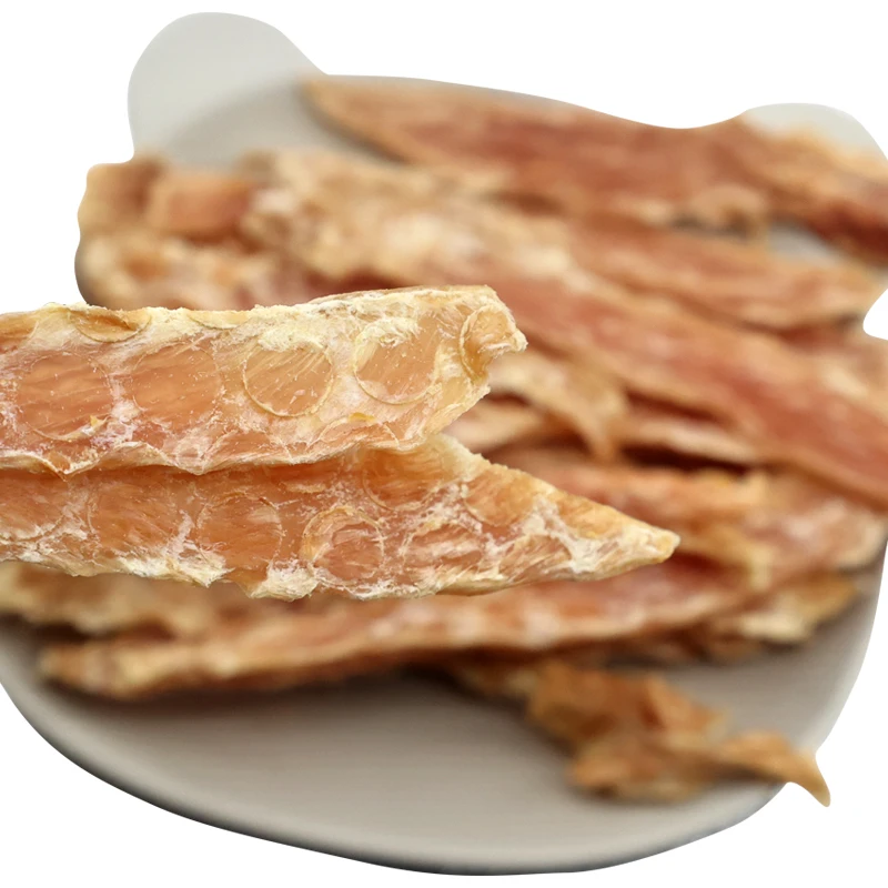 OEM&ODM Supported Freeze Fresh Chicken Chest Jerky Pet Treats For Training Rewards Wholesale Pt Food