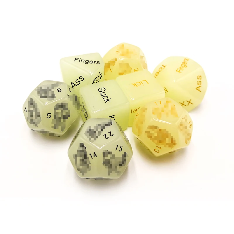 Luminous Dice Adult Game