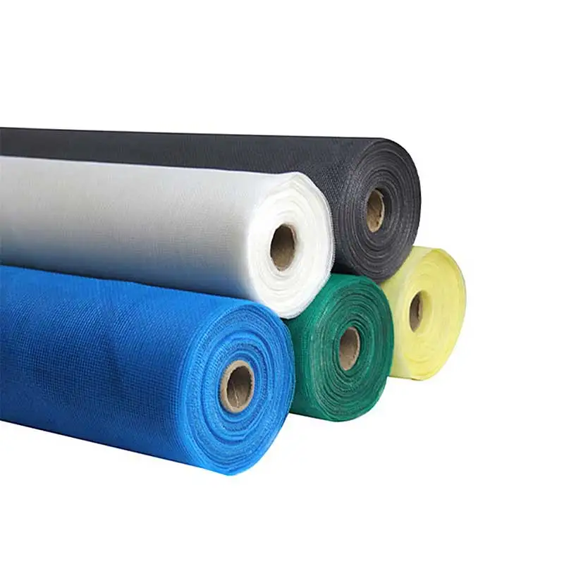 cheap price 18*16 mesh fiberglass anti mosquito fly bug door window screen net mesh roll