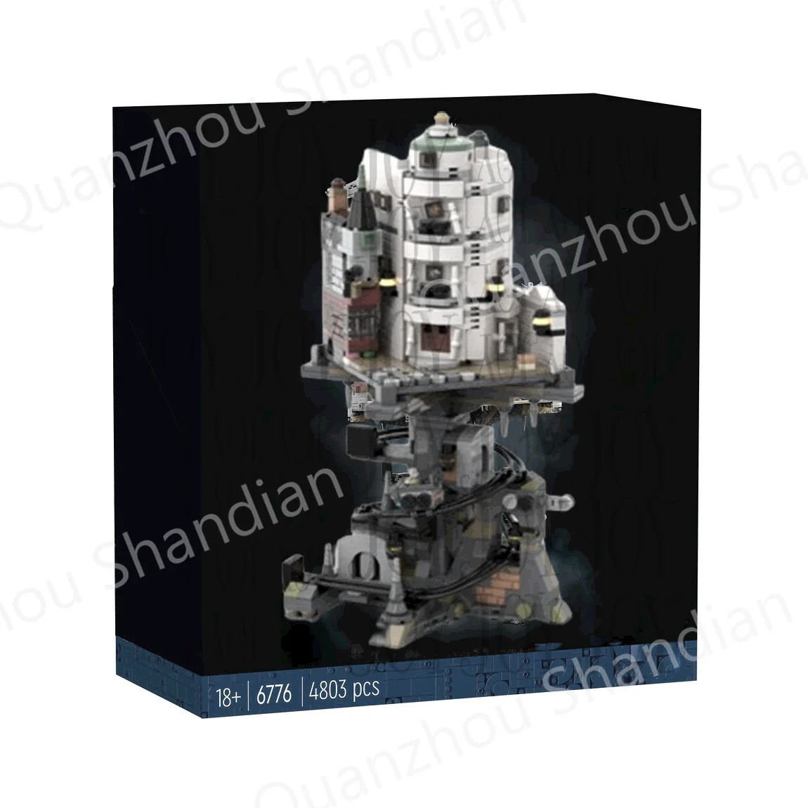 6776 88025 The Wizarding Bank Compatible 90052 Building Blocks Bricks Toys Christmas gift 86147 84803 4803Pcs/set