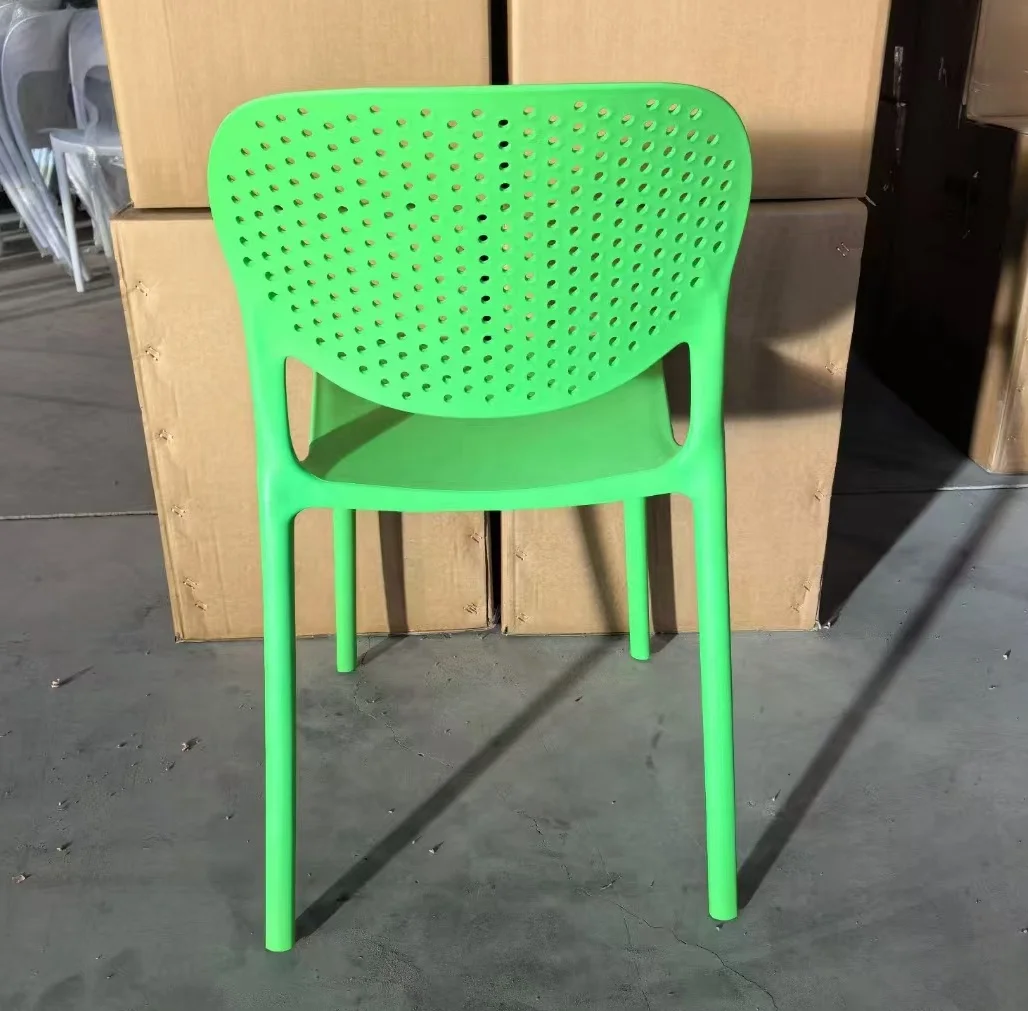Home Furniture Plastic Chair PP Stackable High Quality Modern Design Chinese Kitchen Furniture