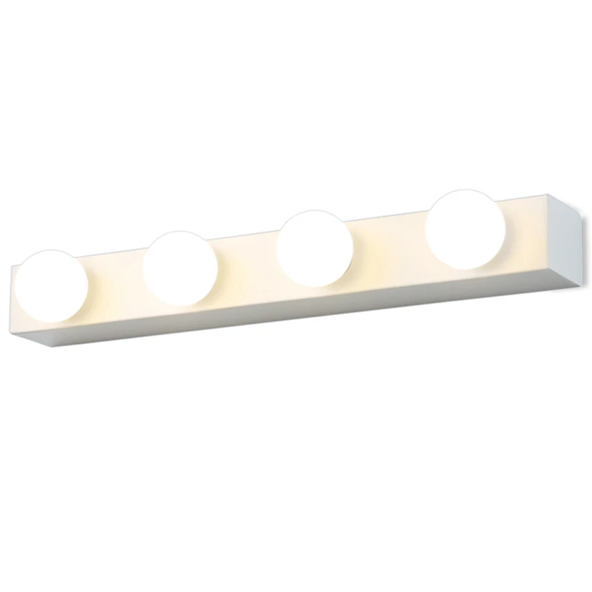 Modern 5W Wall Lights Decorative LED Bathroom Makeup Vanity Light Waterproof Stainless Steel Lamp for Mirror Front