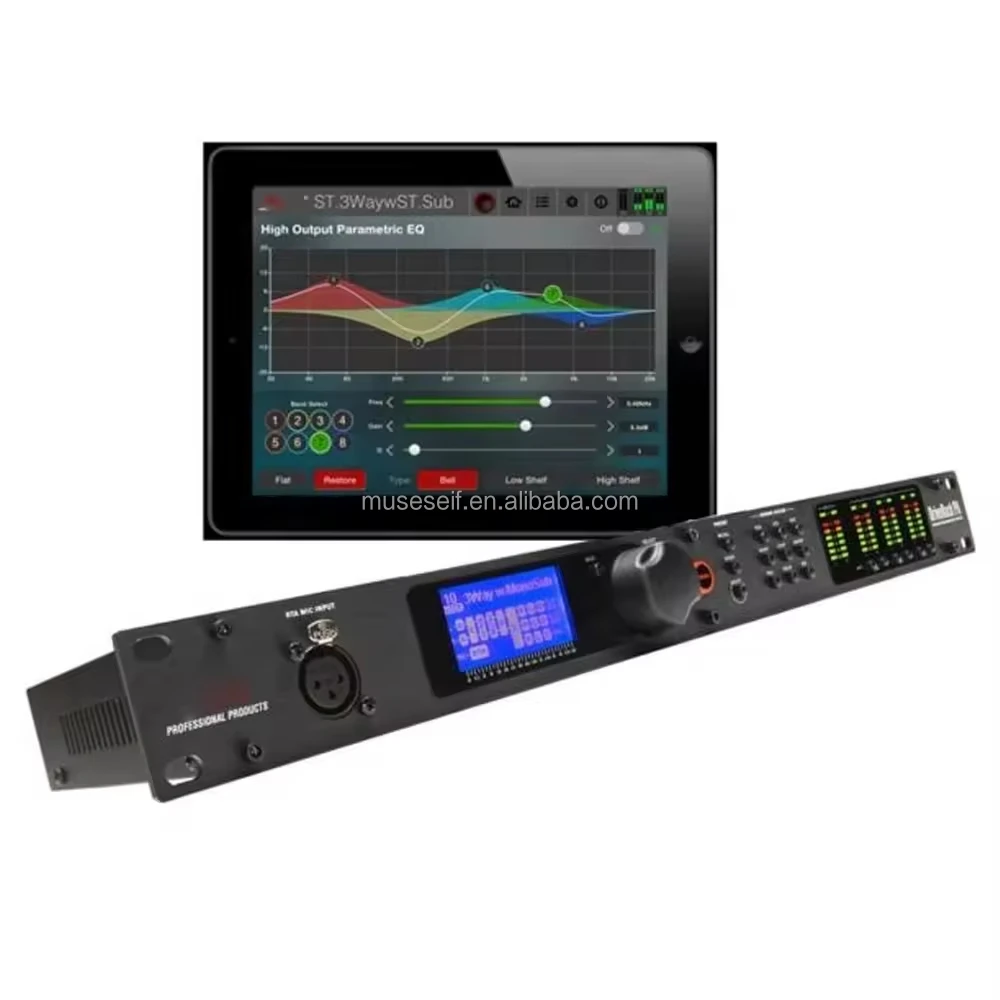 2 Input 6 Output Digital Processor DriveRack PA2 DSP Professional Audio Processor