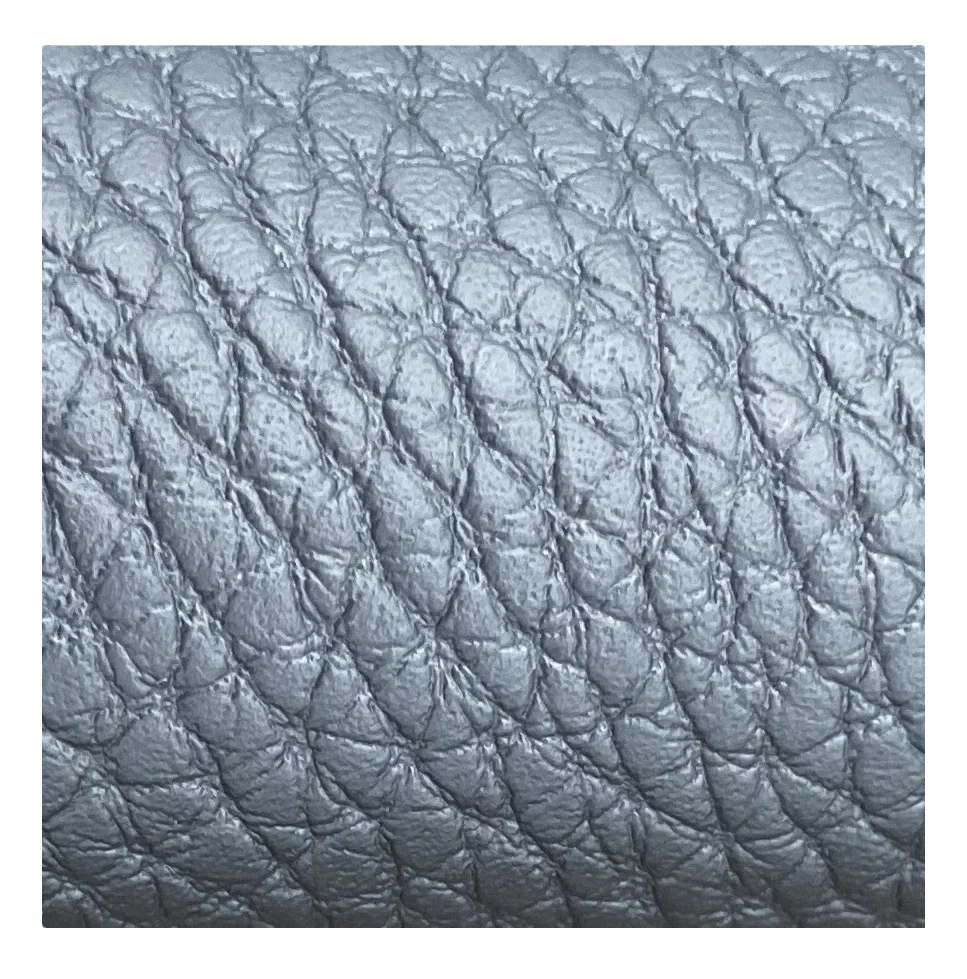 Factory greige fabric blue accept customized high-quality sofa nappa taupe top grain leather PVC leather