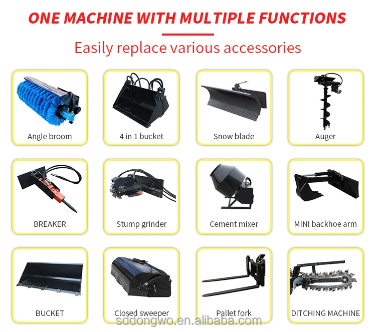 Maximum Reach Skid Steer Loader with Track for High Work Needs