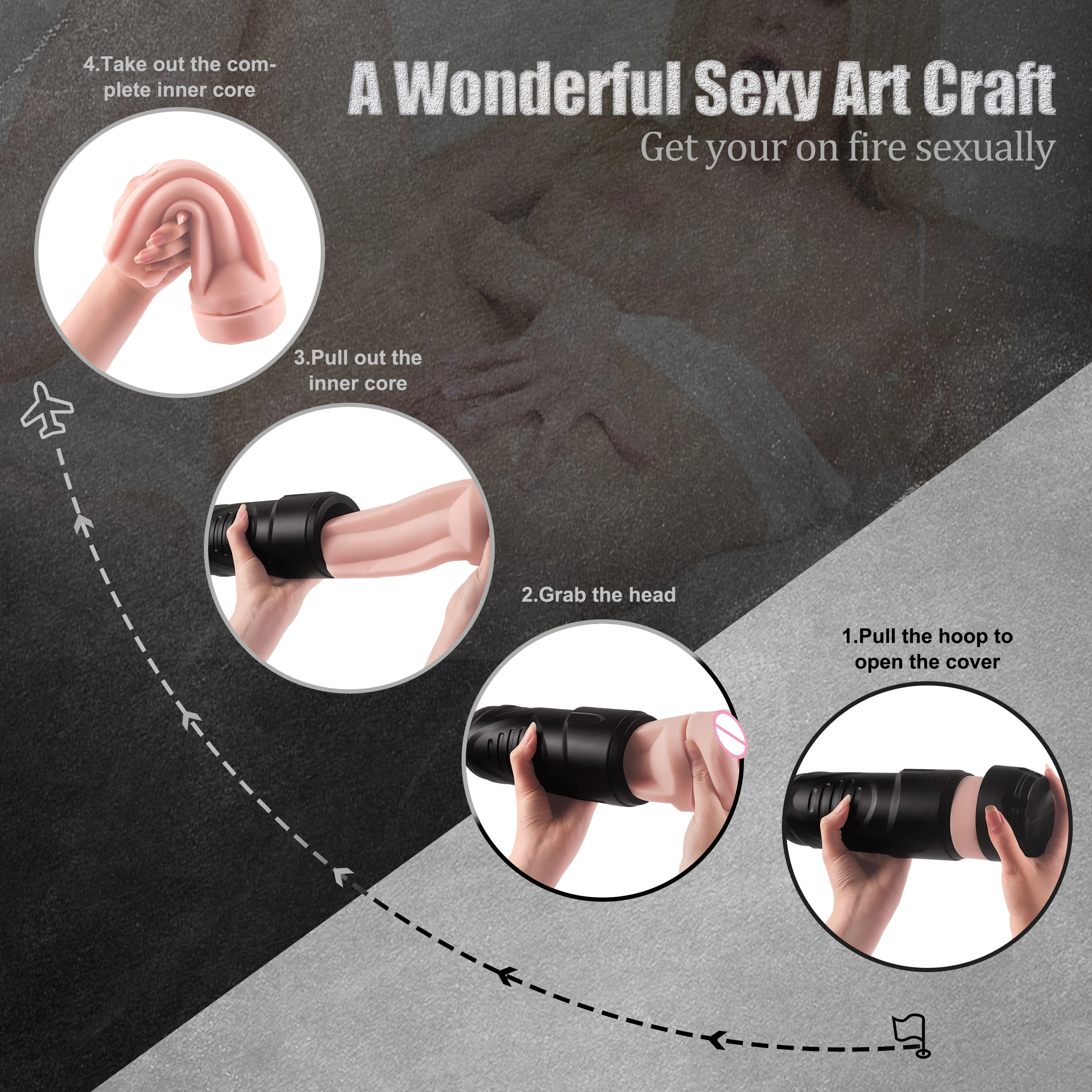 adult men male masturbation machine aircraft cup sleeve silicone high quality sex toy for man masturbators for men maschile