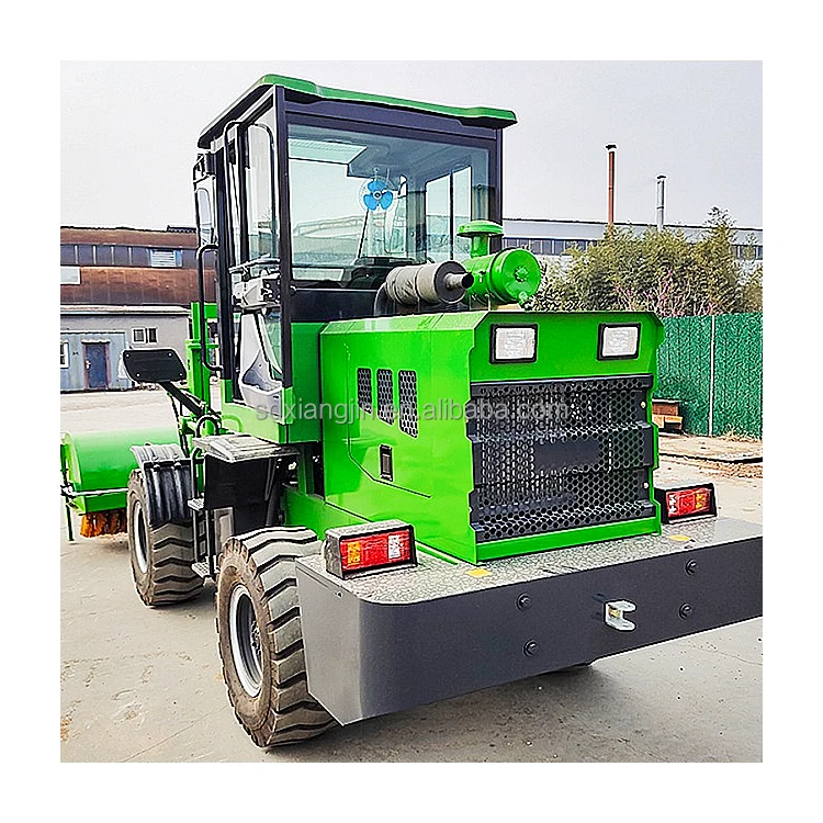 High Efficiency Snow Sweep Machine High Powered Snow Thrower Blower Brush Snow Sweeper
