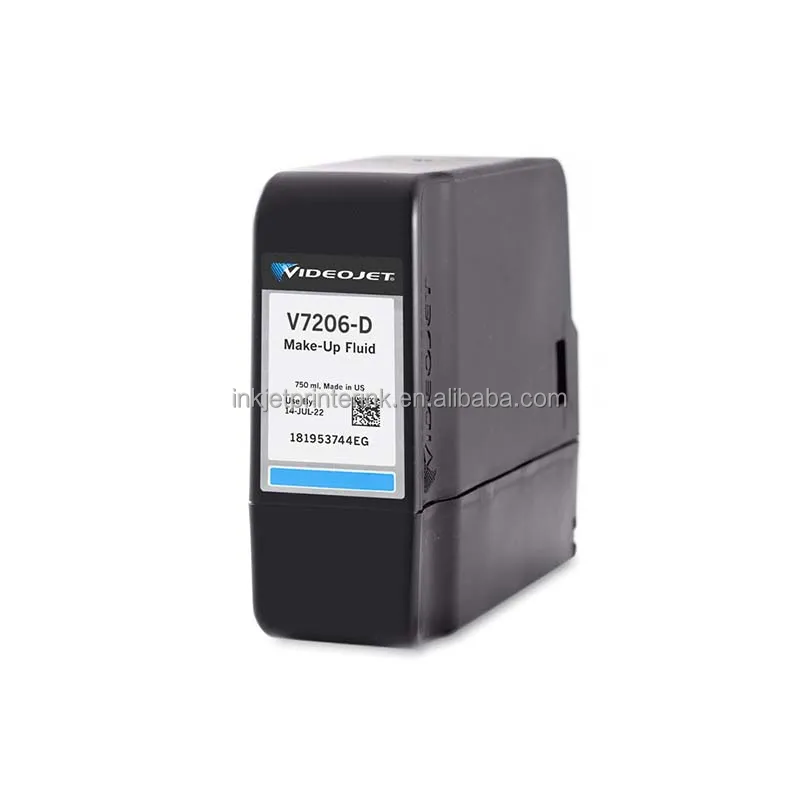 inkjet printer consumables V7206-D Make-up fluid for Videojet