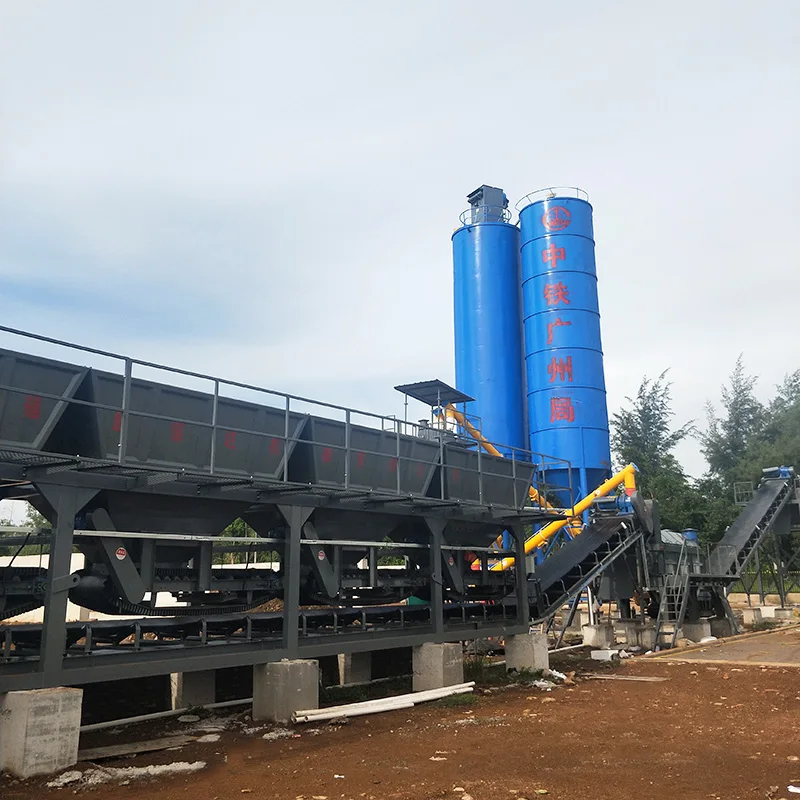 WBS stabilized soil mixing plant 300/500/600/700/800 t/h Subbase soil continuous mixing plant