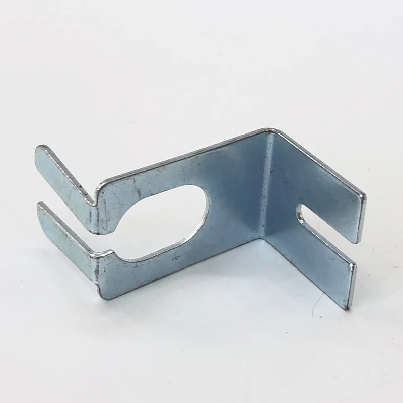 Batch Manufacture Metal Punching Bending Stainless Pipe Clamps Custom Copper Aluminum Durable Grounding Tube Pipes Hook Clips