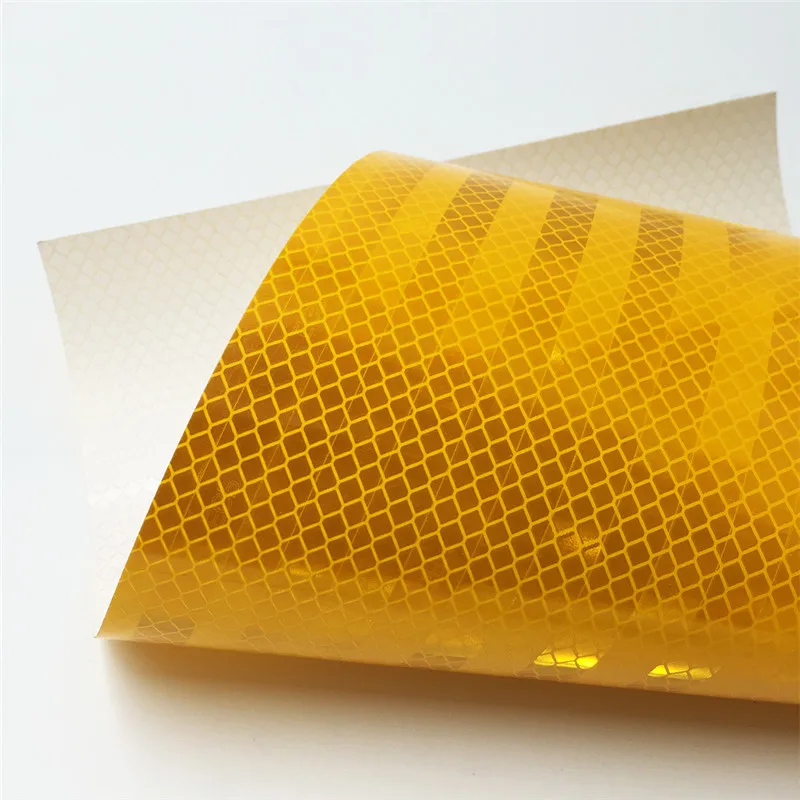 Red Micro Prismatic Vinyl Reflective Engineer Grade EGP Reflective Film Retro-Reflective Sheeting For Traffic Sign