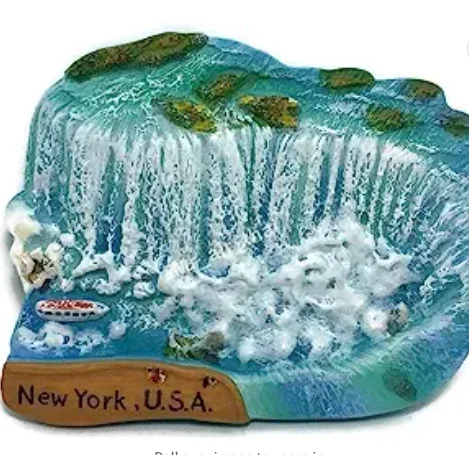Смола Niagara Falls US Canadian ориентир наклейка на холодильник