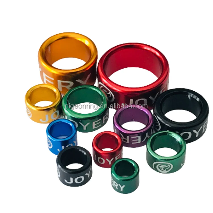 Manufacturer direct-sell high quality 2025 bird rings aluminium bird bands poultry leg rings pigeon rings