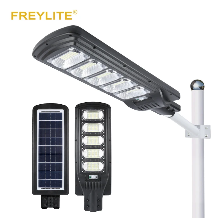 
FREYLITE Motion Sensor Outdoor Ip65 Waterproof Solar Power 60W 90W 120W 150W All In One LED Solar Street Lights 