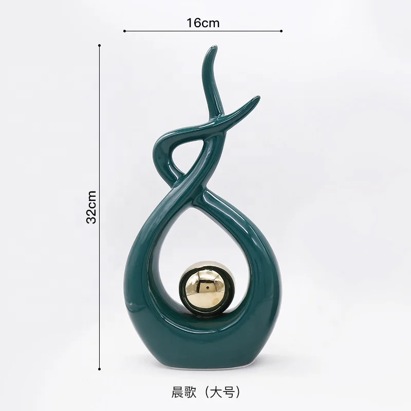 European luxury high-end decoration living room wine cabinet TV cabinet entrance handicrafts Home accessories handicrafts