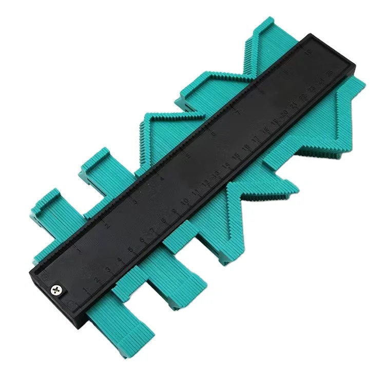 12/25cm Shape Contour Gauge Plastic Profile Contour Copier Measuring Instruments Shape Gauge Duplicator Contour Template Tools